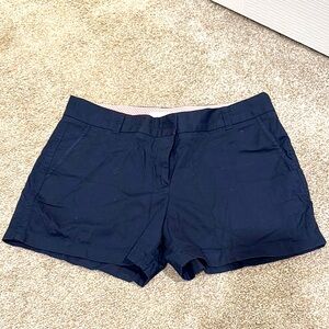 J Crew Factory Navy Chino Shorts 3”